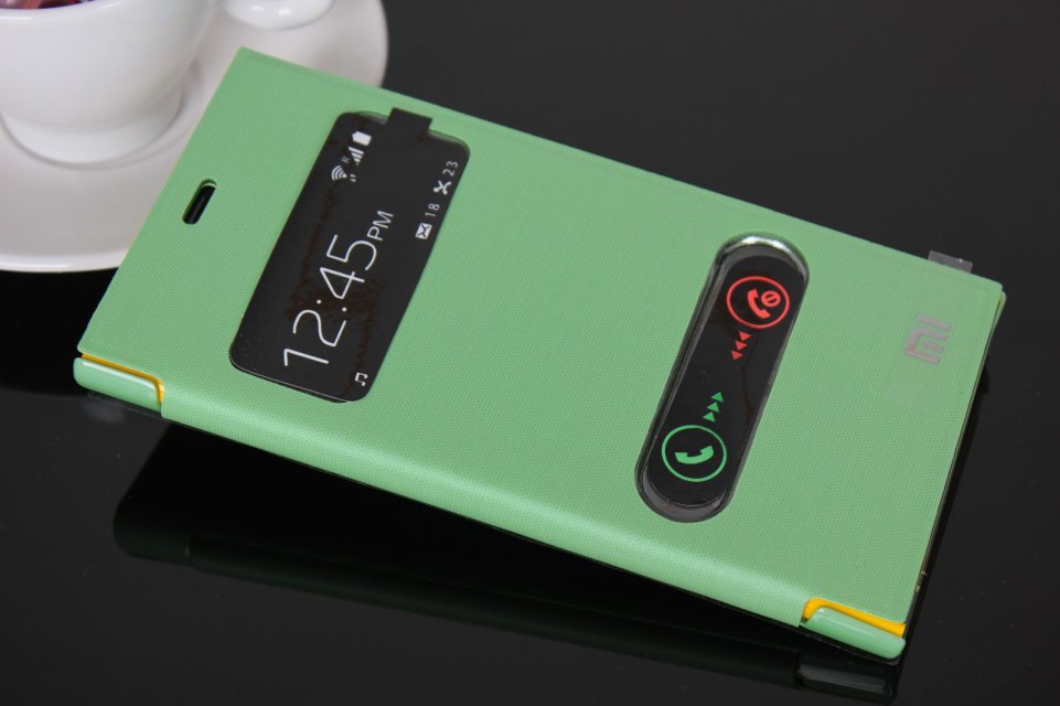 【供应小米3皮套 双开窗皮套 m3开窗皮套】价格,厂家,图片,手机保护套