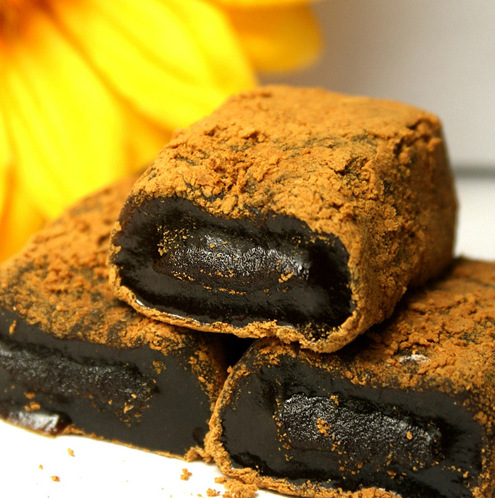 台湾进口特产 雪之恋三叔公手工造麻糬 黑糖味麻薯糕点心零食品