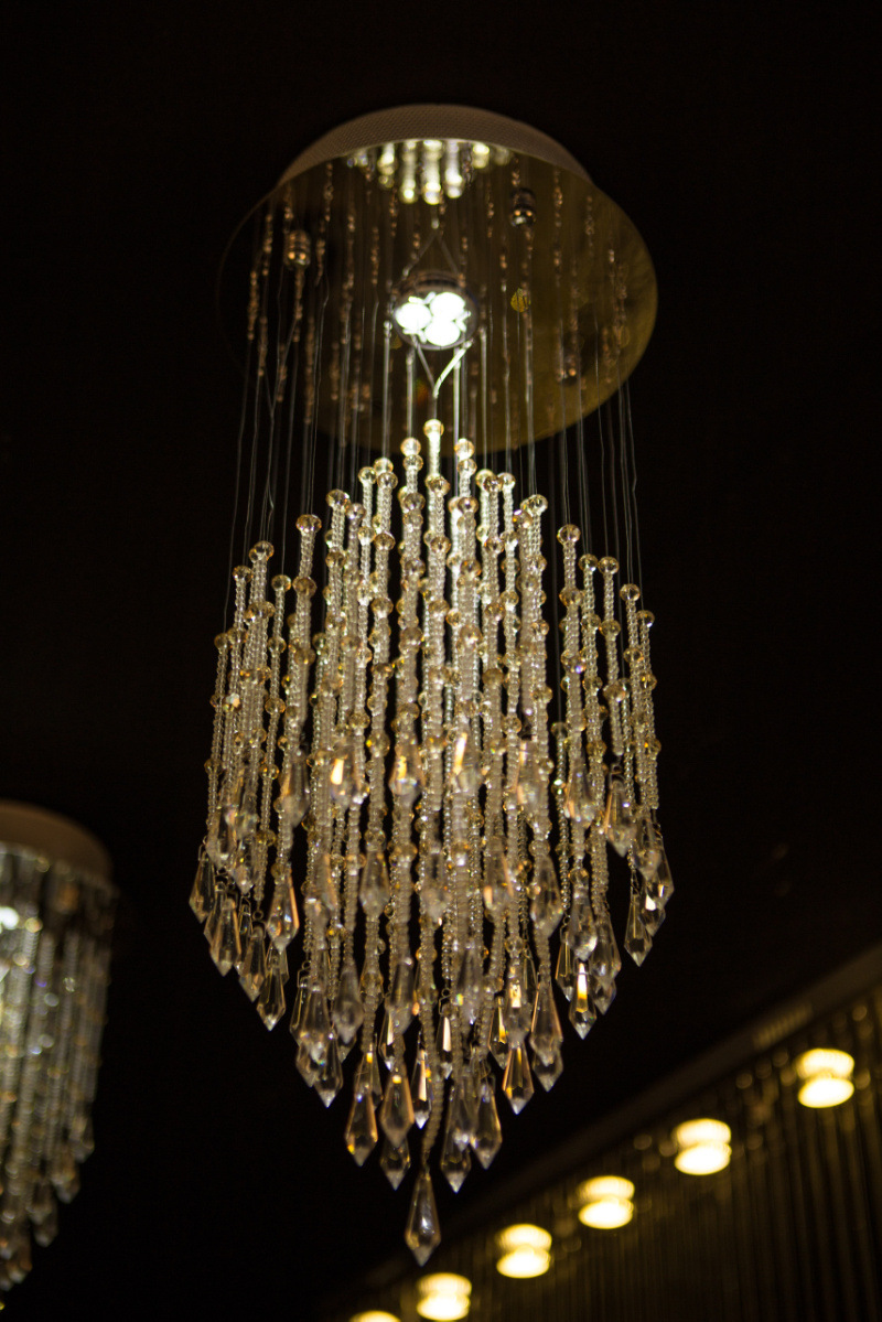 现代简约时尚水晶吊灯客厅餐厅卧室灯具别墅工程灯饰高贵水晶吊灯