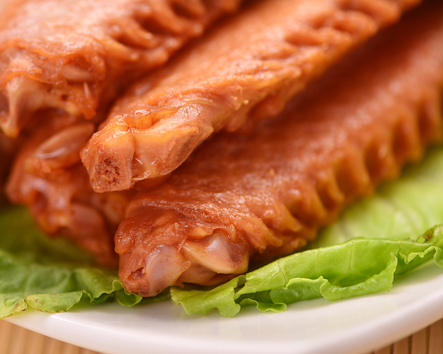 得香阁 五香鸭翅中 厂家直销 散装180g真空独立小包装 休闲食品