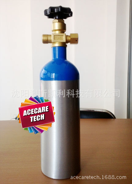 廠家特供!1l-15mpa高壓無縫鋁合金氣瓶,co2氣瓶,小型氧氣瓶!