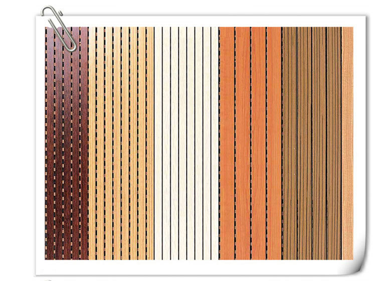 廠家直銷58元三聚腈氨木質吸音板 槽木吸音板 衝孔木質吸音板