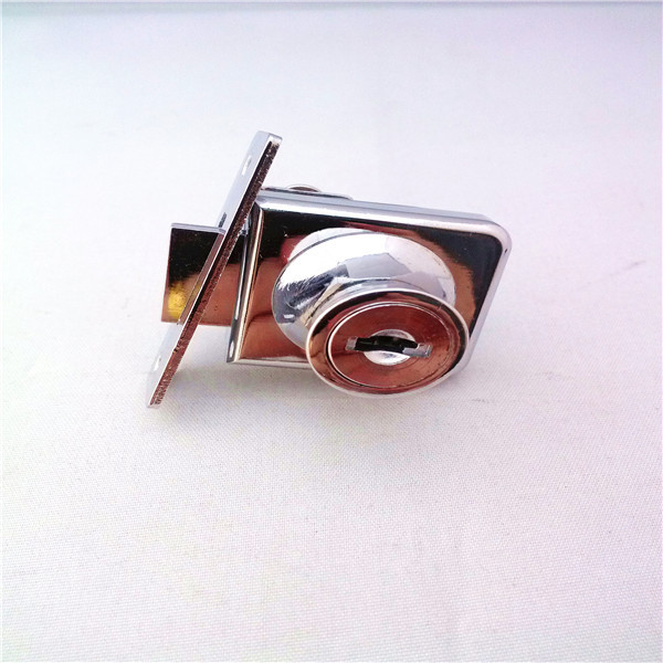 小博士417玻璃柜锁 展示柜锁 双开玻璃酒柜锁 橱窗柜门锁 批发