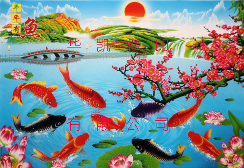 鑫龙墙画年画,方云香墙画_大山谷图库