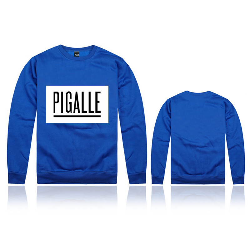 复古滑板全棉男女情侣款pigalle 卫衣休闲秋冬