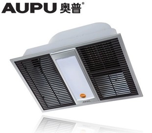 aupu奥普浴霸纯平系列qdp1020c风暖型集成吊顶适用浴室多功能浴霸