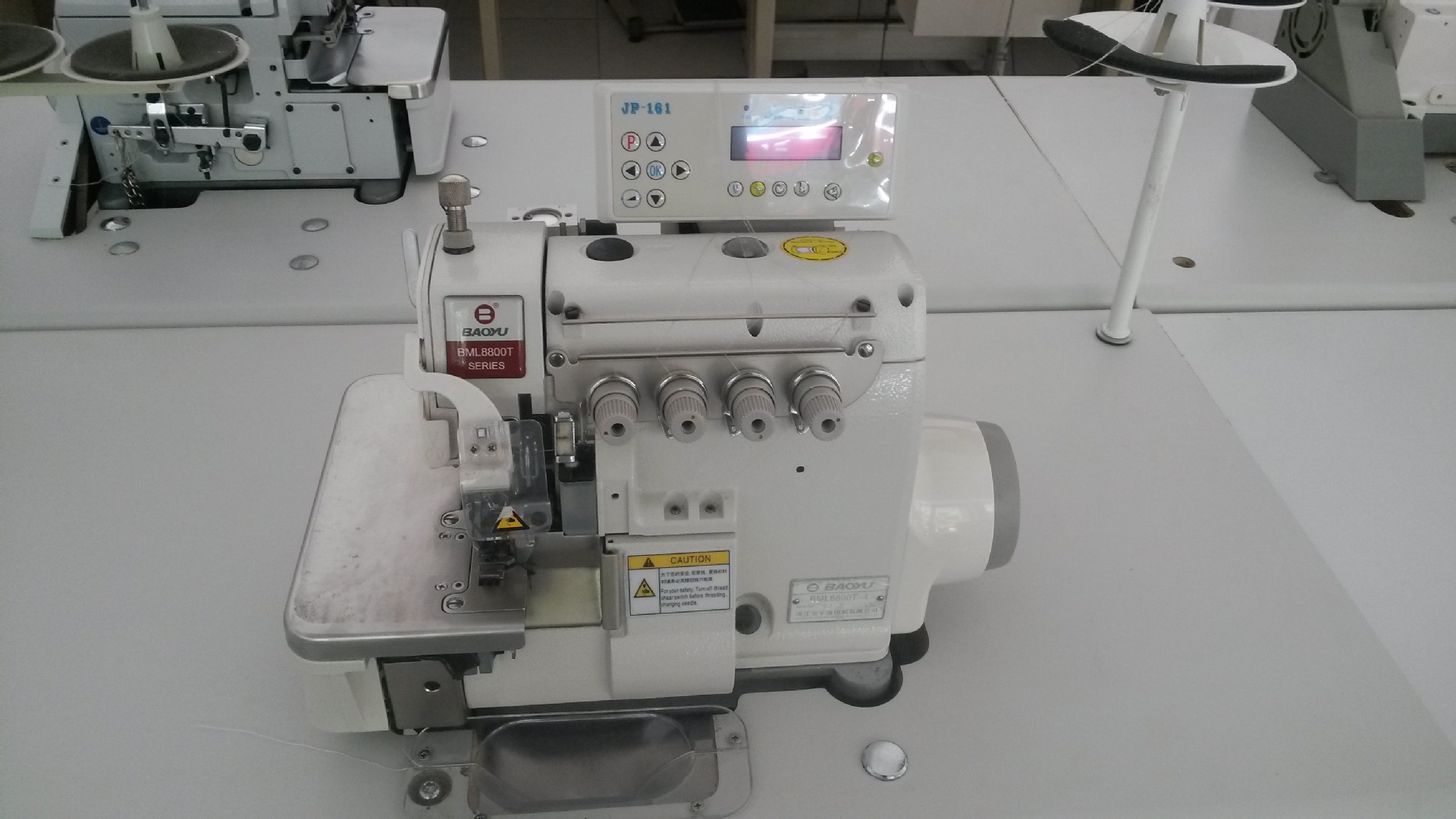 bml-宝宇缝纫机直驱式超高速全自动包缝机