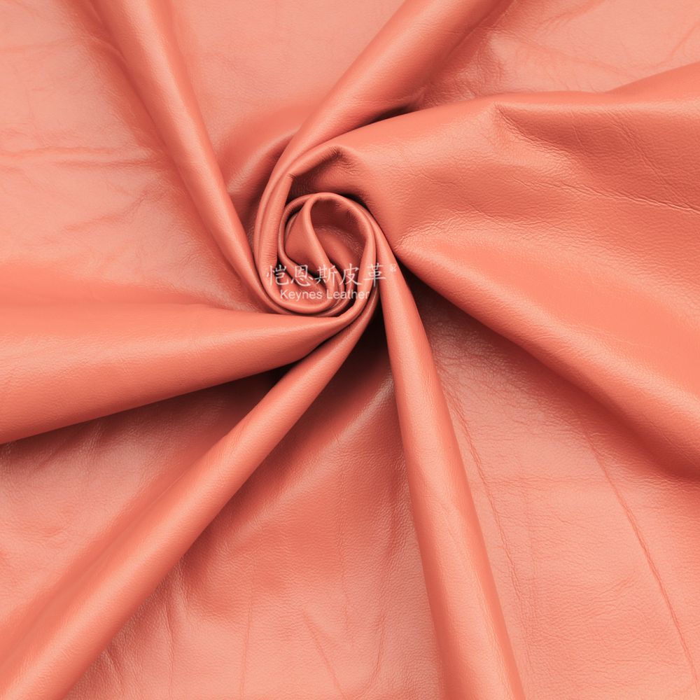 2014女装新款皮衣皮料胭脂红绵羊皮真皮皮革 羊皮服装皮料批发