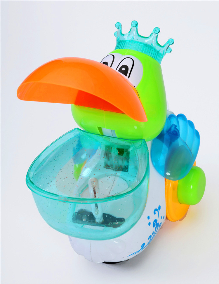 地摊热销 超酷炫大嘴鸭儿童益智玩具 模型玩具 电动玩具 厂家直销