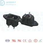 【DB-14】DB-14-1L,AC品字插座 AC插座
