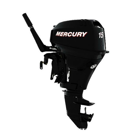 原装美国水星(mercury)15hp/马力四冲程舷外机/挂机/船外机