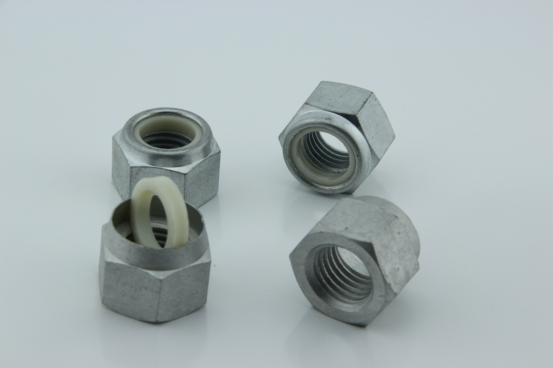 非金属嵌件尼龙达克罗锁紧螺母