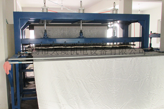 全自动布匹布料3d凹凸感压花机