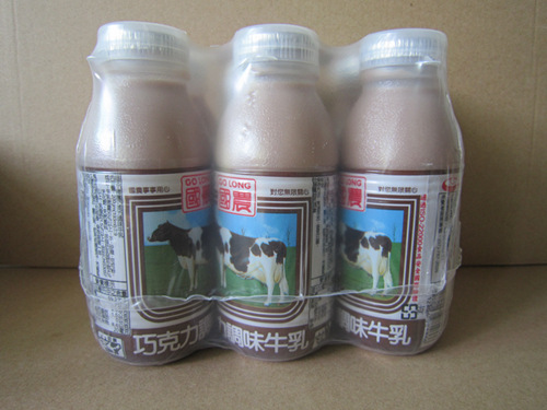 台湾进口牛奶国农多口味调味牛乳190ml 塑料瓶装 6*1扎 整箱24瓶
