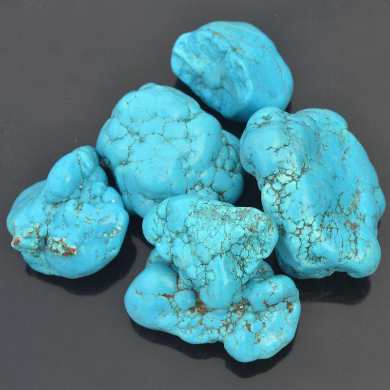 【厂家碎石批发】批发供应天然蓝松石原石 神秘色彩