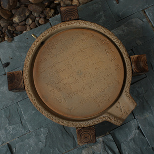 古代制陶转盘图片