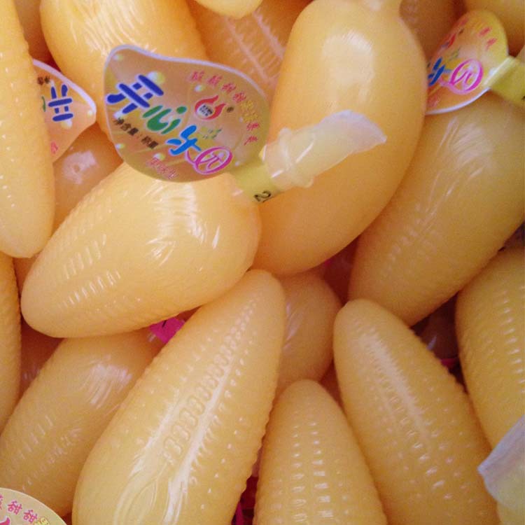 厂家直销 玉米吸吸果冻 健康食品 造型新颖 好吃又好看