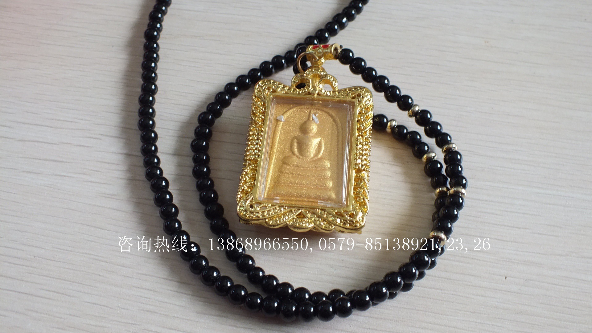 泰国佛牌 会营礼品 泰国真品 双面佛 寺庙崇迪佛牌 释迦摩尼像