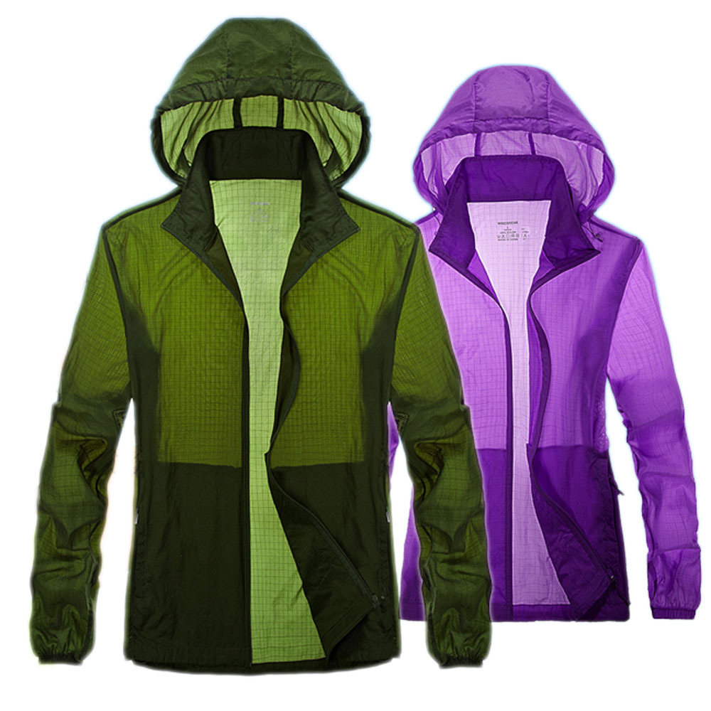 户外服装男女户外情侣装运动春夏新款防紫外线超轻防泼水皮肤衣