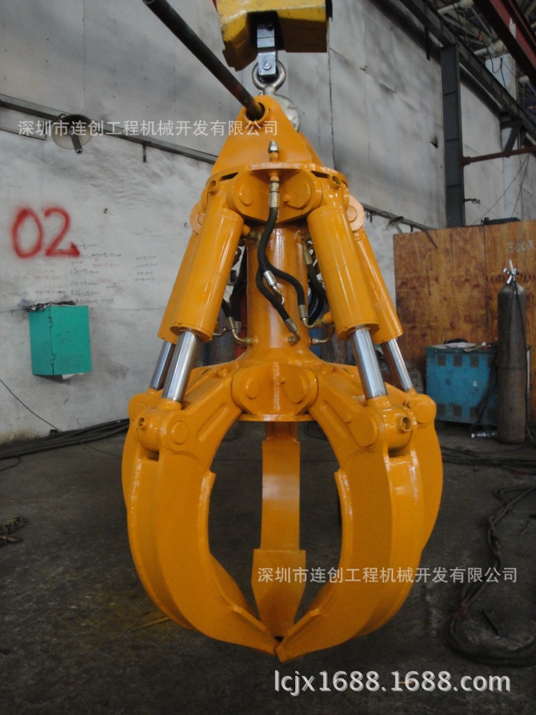 挖掘机废铁抓爪