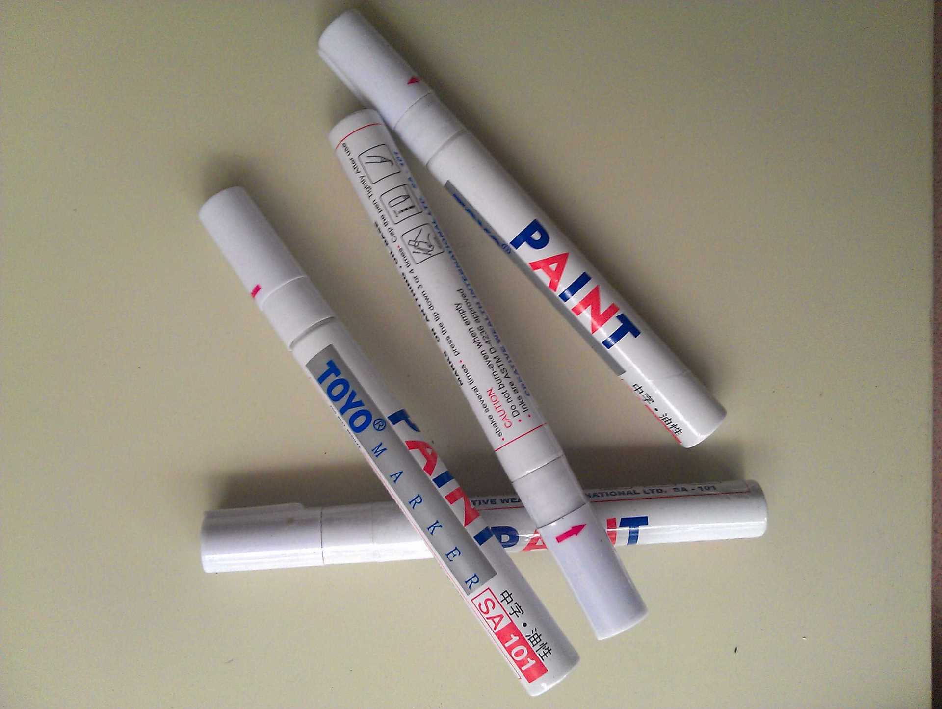 东洋toyo油漆笔批发 彩色油漆笔 环保签板笔 满百元包邮