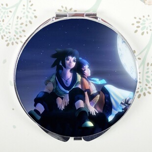 高月荆天明靠一起 秦时明月 镜子化妆镜 官方 同款 周边 [jz581]