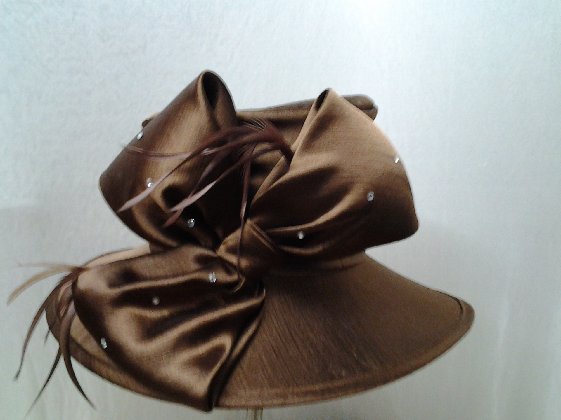 厂家直销各种帽子/麻纱帽/帽子头饰/欧根纱帽/羊毛毡帽图片_9