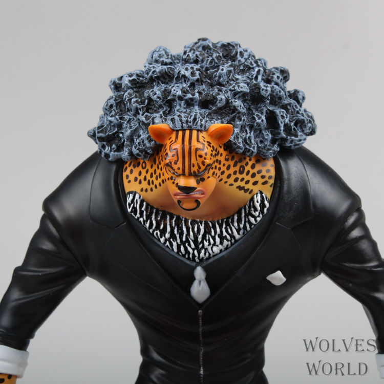 狼族动漫megahousemhpop海贼王cp9罗布路奇豹子形态手办