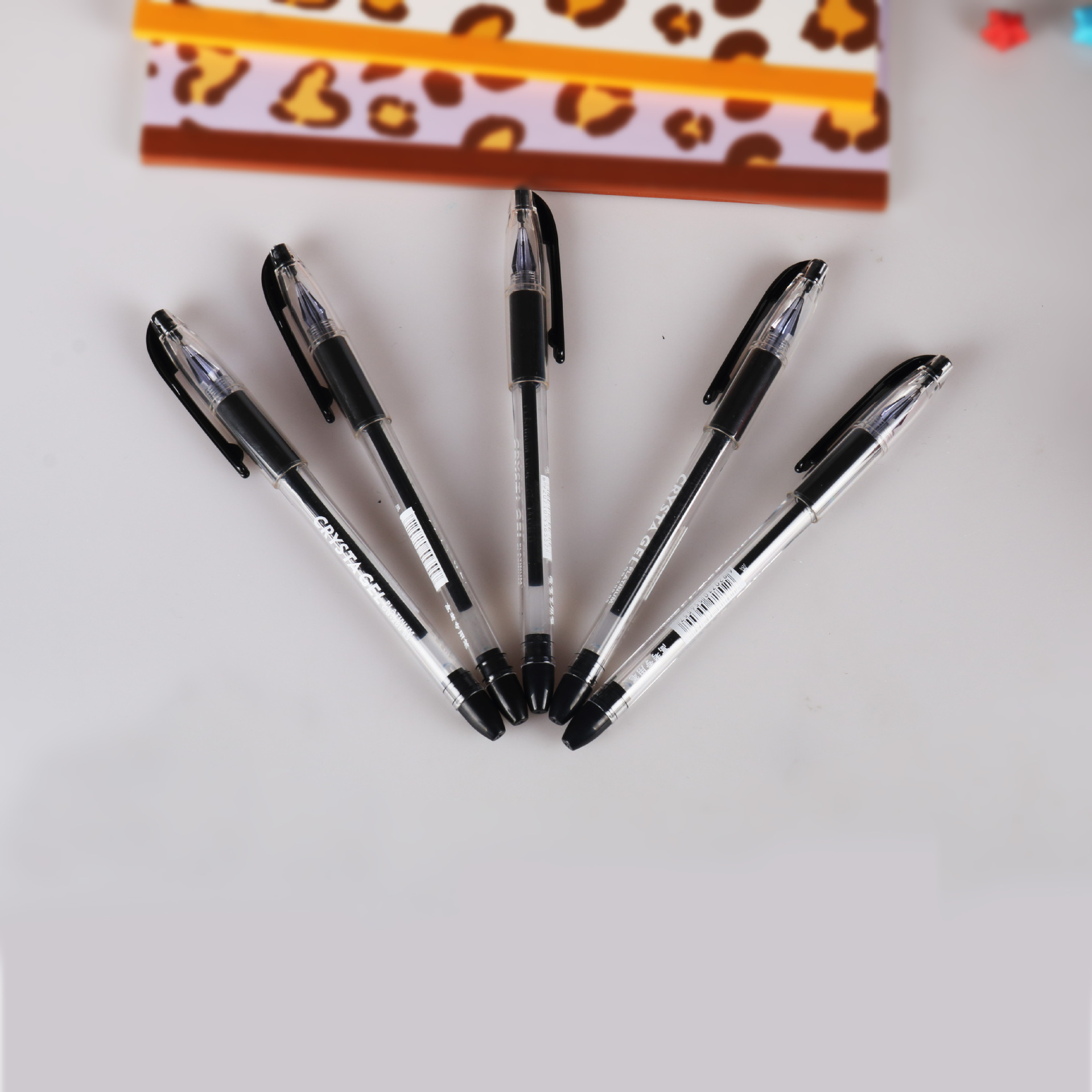 正品白金钻石头gb-200考试专用针头型0.5mm中性签字笔 1.6元/支