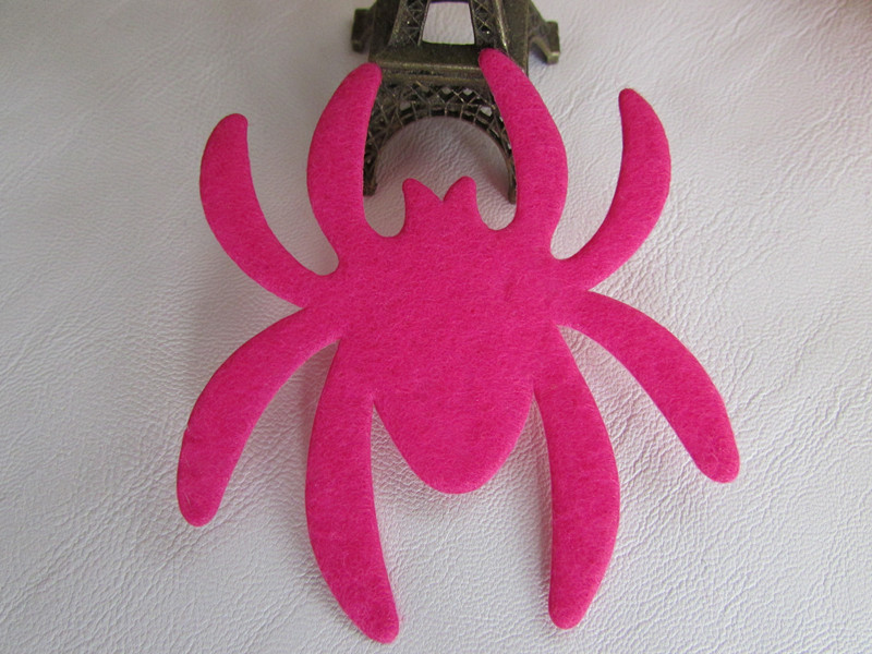 5毫米加硬不织布毛毡布蝴蝶花片   经典