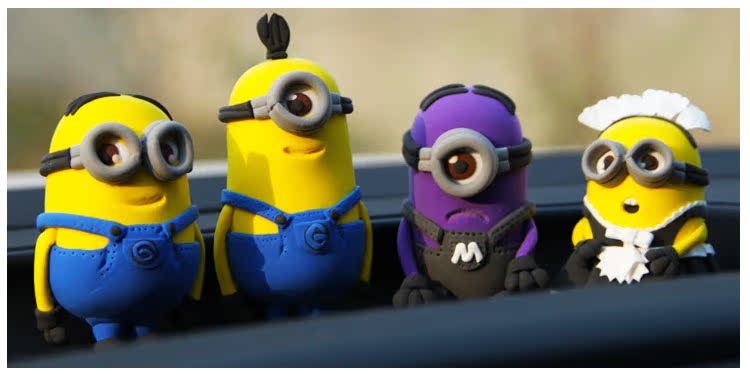 bn邦尼3d环保创意超轻粘土彩泥 diy橡皮泥 小黄人瘦仆人bn9987-2