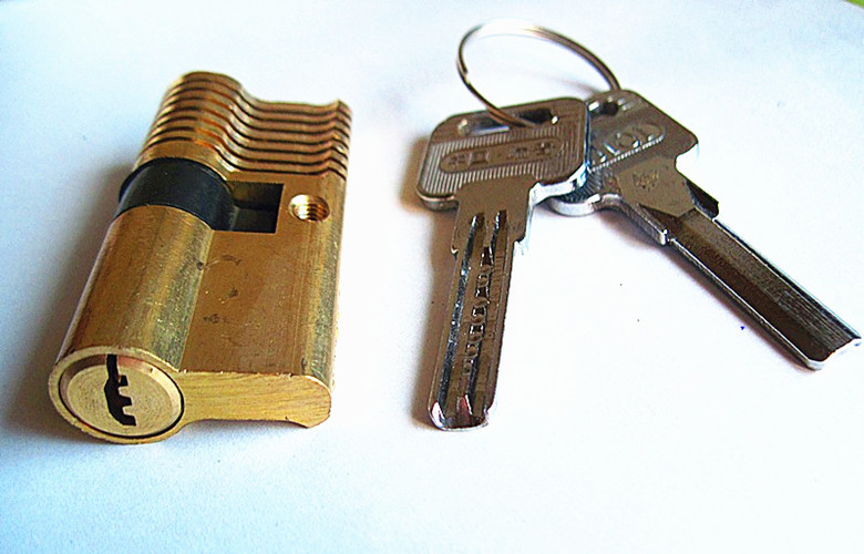 锁匠用品锁具瑞奇单排半圆锁芯锁匠练功锁