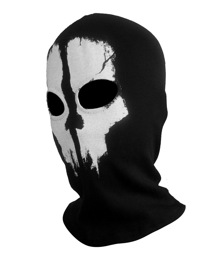 使命召唤10 幽灵 call of duty 10 ghosts 头套 头罩 不带刀疤