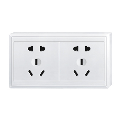 厂家直销 十孔插座 白色面板