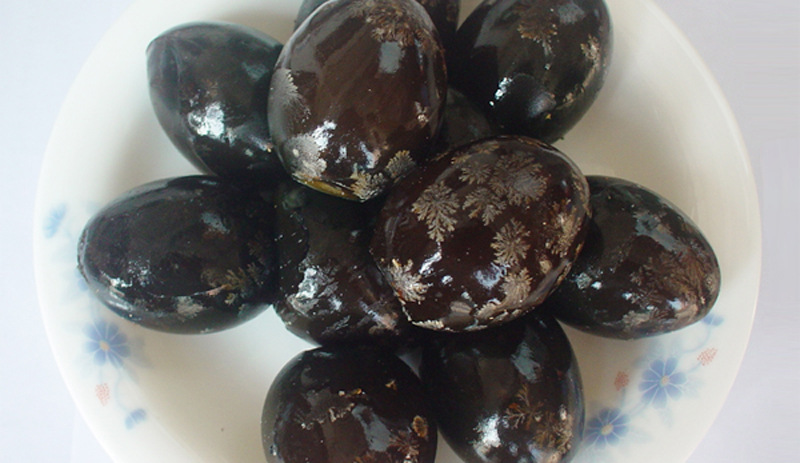 湖北特产 正宗神丹松花皮蛋 皮蛋散装60g/枚 搭配菜肴必备批发