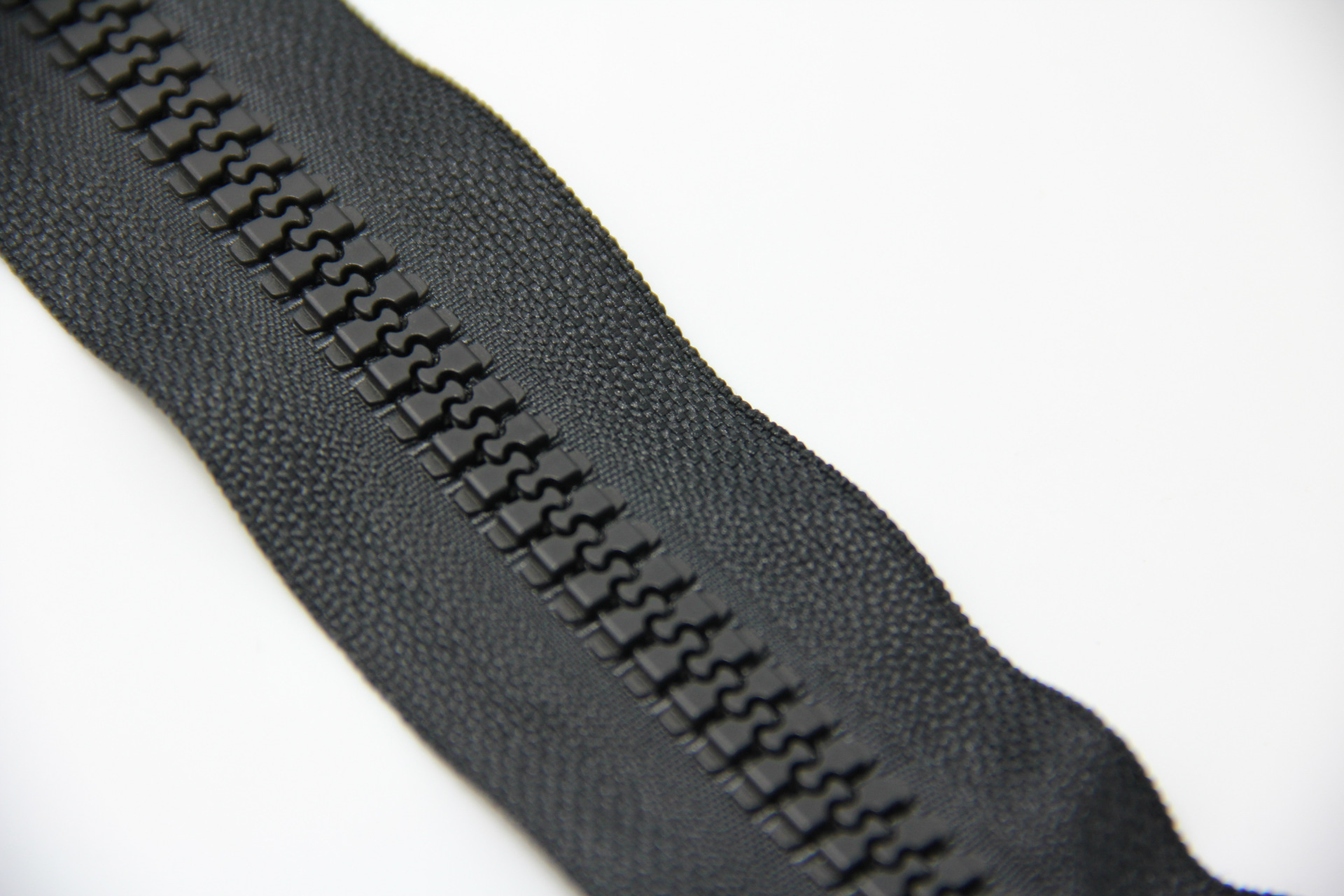 8号树脂高低牙开口60cm优质拉链可定做服装辅助公司拉链厂家定制