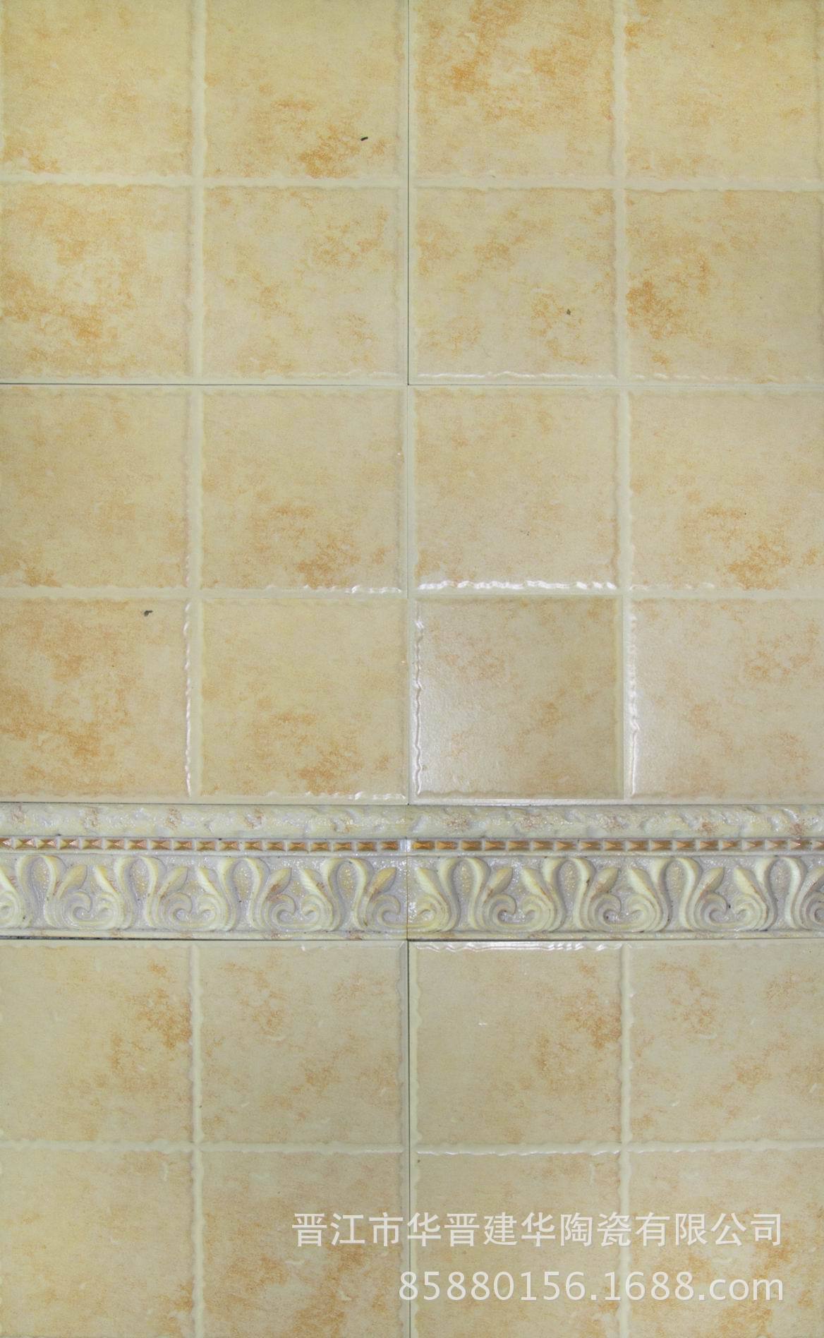 3d喷墨陶瓷地墙砖系列 地爬墙配腰线砖 卫生间厨房瓷砖 广泛应用