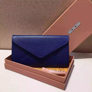 m谬家欧美大牌山羊皮信封时尚手拿包高档女包