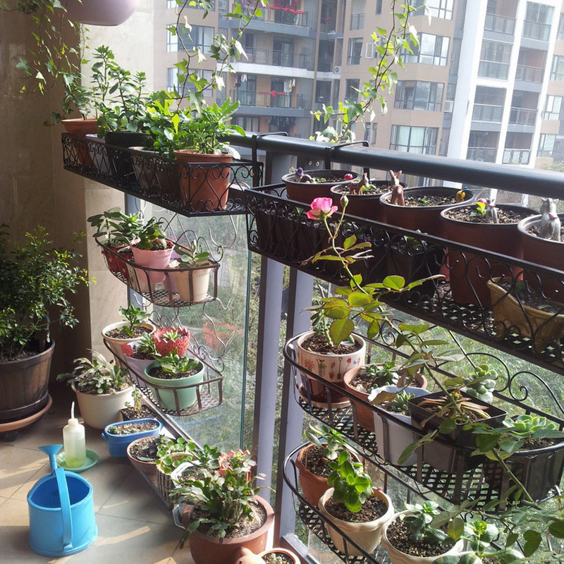 铁艺花架花盆架绿萝架吊兰架多肉植物架多层花槽