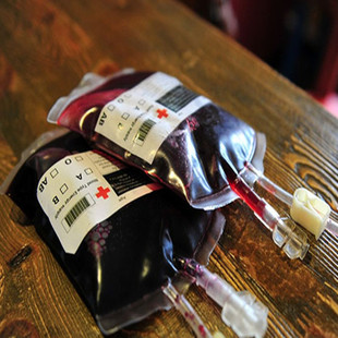 批发血袋饮料袋 创意吸血鬼pvc饮料包装袋 果汁能量包