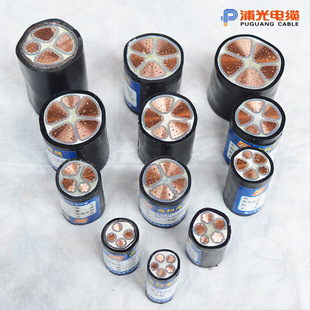 铜芯阻燃交联耐火绝缘电力电缆5芯yjv3*120 2*70厂家直销工厂福建