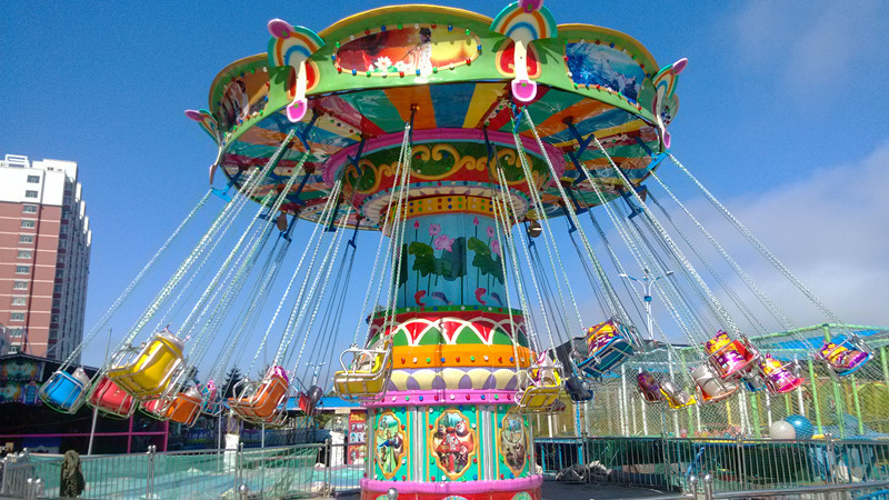 6.6金骋游艺供应大型户外游乐设备疯狂刺激的飓风飞椅/旋转飞椅