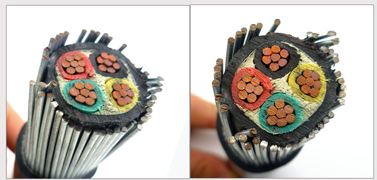 久永yjv32 240mm2钢丝铠装系列电缆 聚氯乙烯软电缆 低压电力电缆