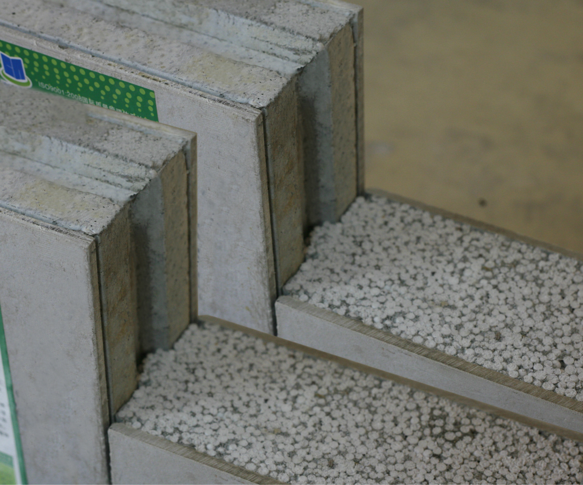 中山创能供应环保聚苯乙烯泡沫水泥保温轻质墙板隔音防火防潮