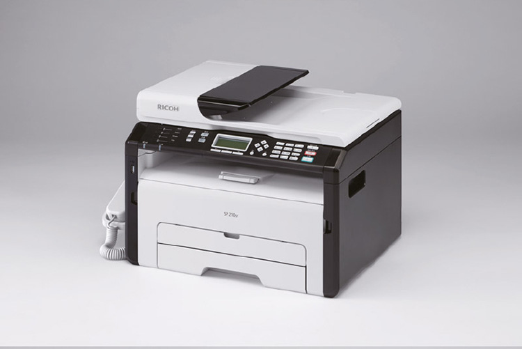 理光sp210sfq黑白激光一体机 打印 复印 扫描 传真 办公给力助手