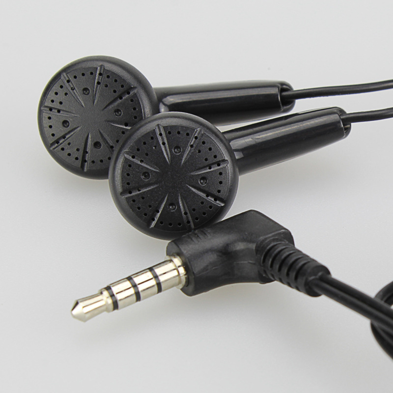 【3.5孔带麦平头耳机 适用于国产手机 厂家直销批发 诺基亚 酷派等】3