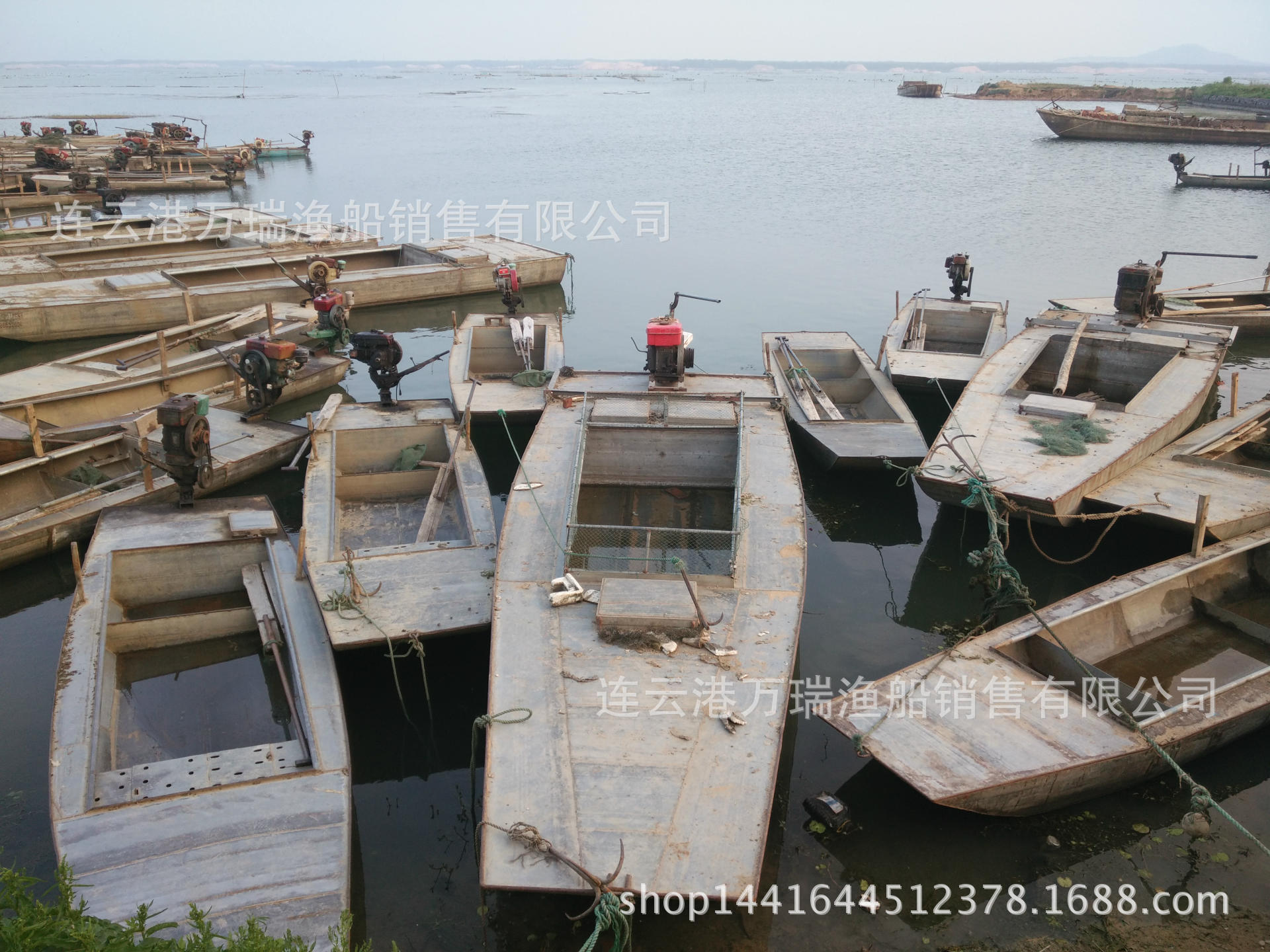 萬瑞漁船護欄鍍鋅板漁船 鐵皮船 小型漁船配件