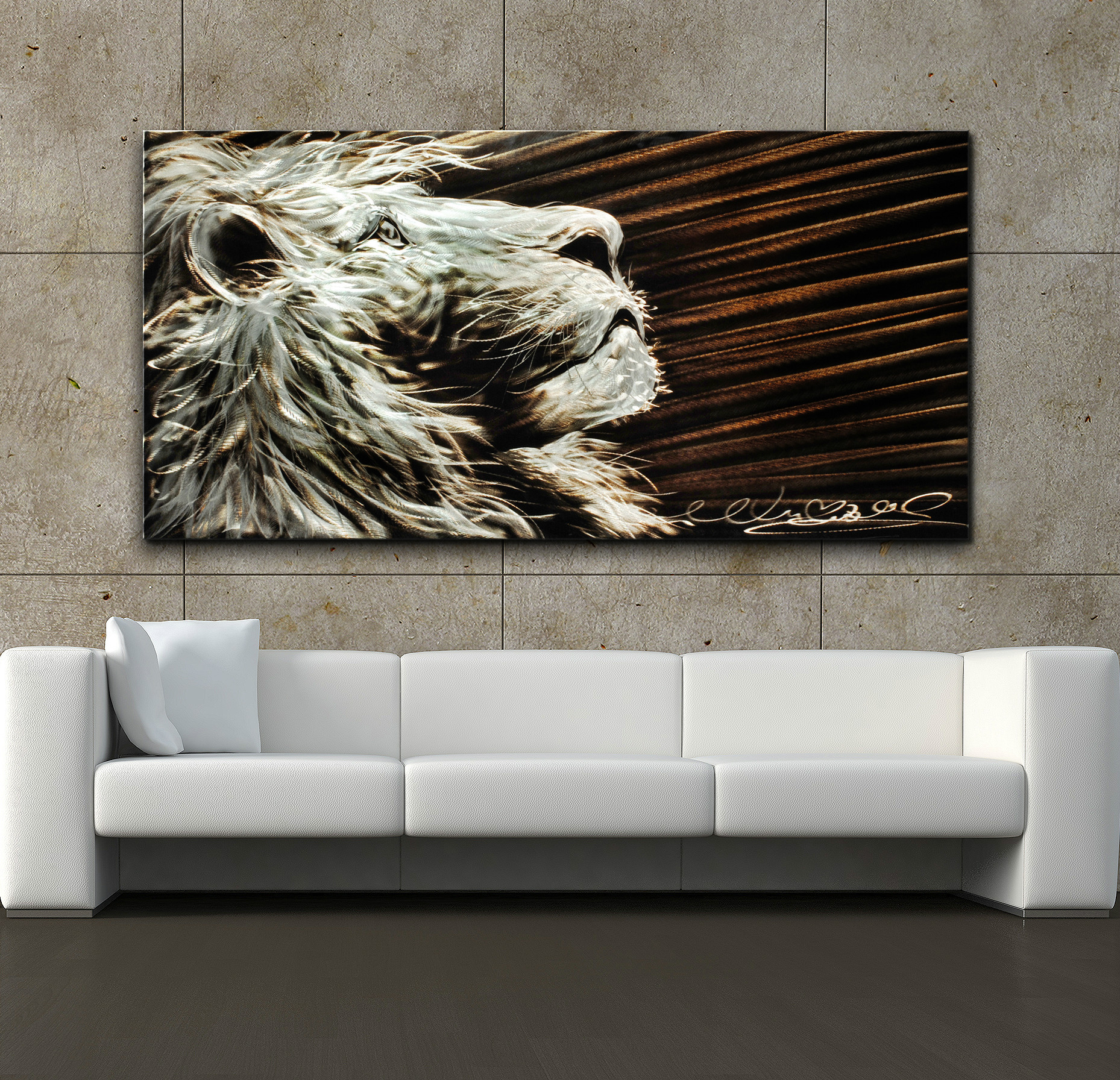 景升高档欧式铝板装饰画 办公室铝板画休闲会所别墅装饰画