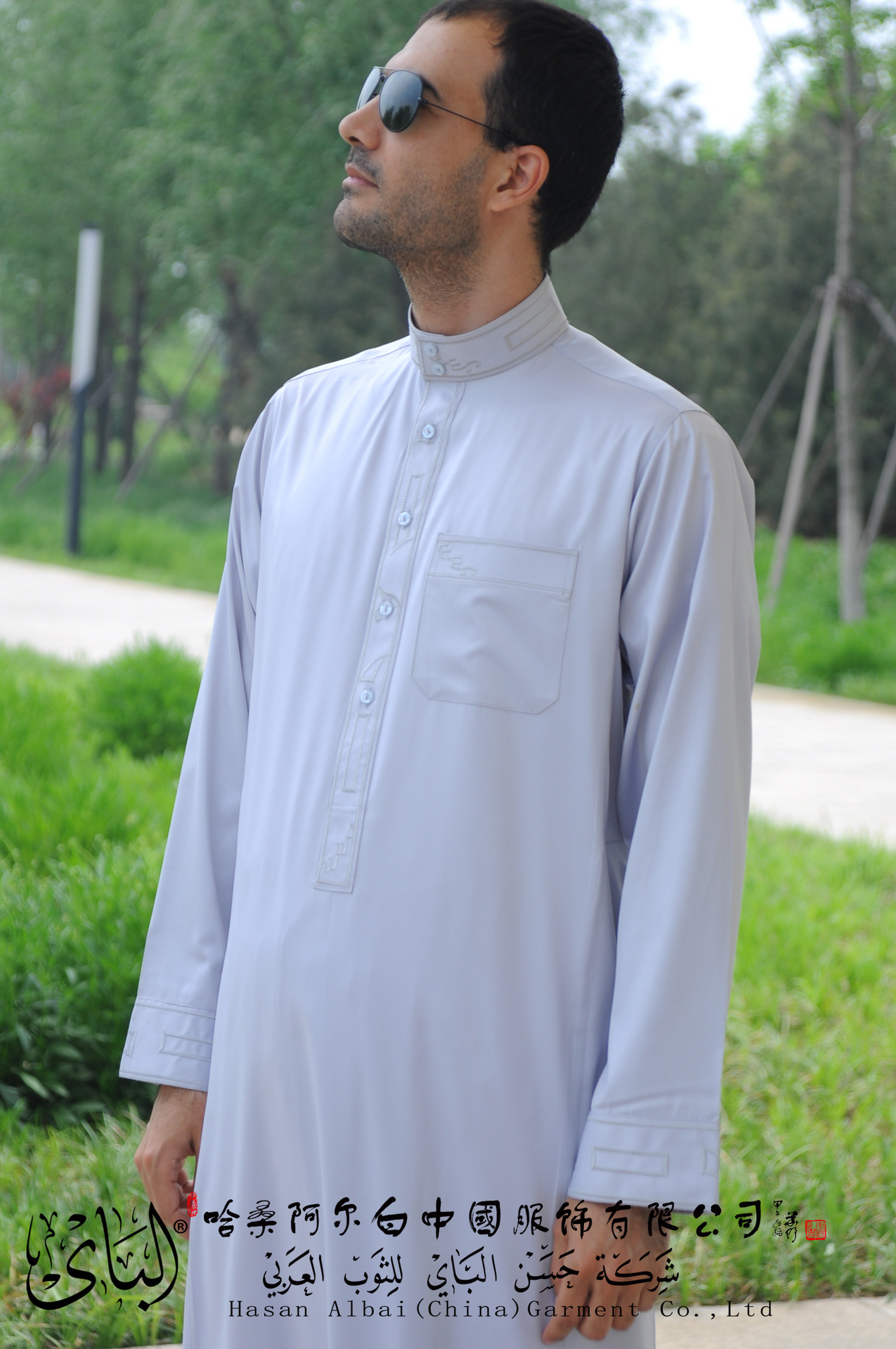 穆斯林新款 阿拉伯大袍