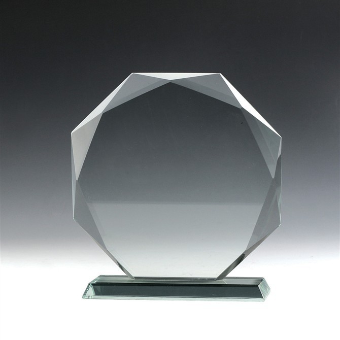 水晶奖牌